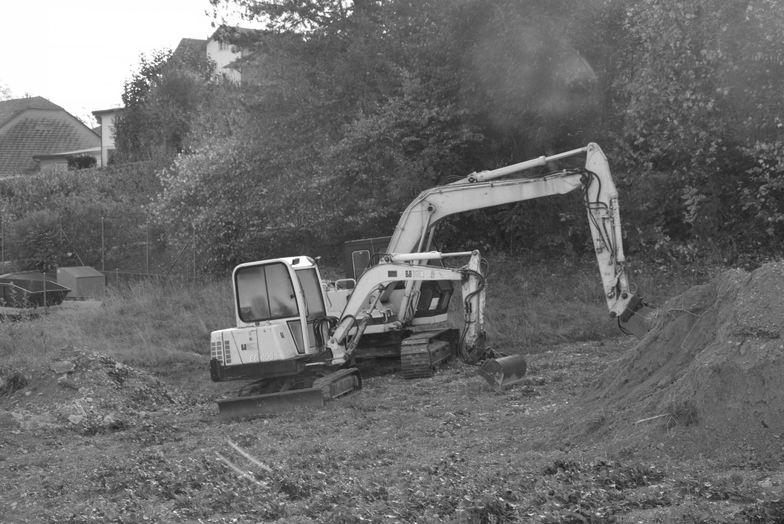 Baggerarbeiten Baugeschäft Urech